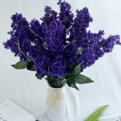 Bouquet bunga CIN7cbg JAN CINTHUS Hyacinthus Eceng Gondok Artifisial Dekorasi