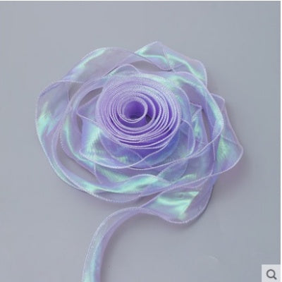 PTA5 HOLOGRAM Pita Korea / Pita Colorful / Pita Kado Bunga Cantik Glossy Warna Warni No Cangkang