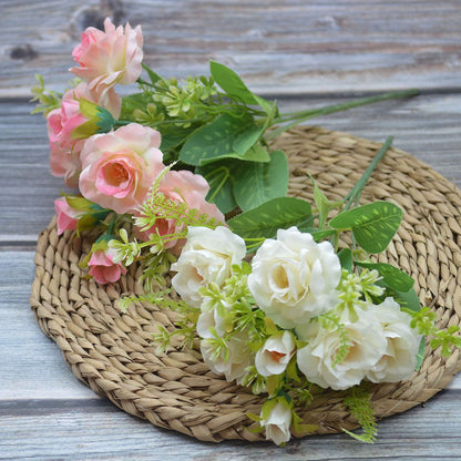Bouquet bunga M36 ROZU Artifisial Dekorasi
