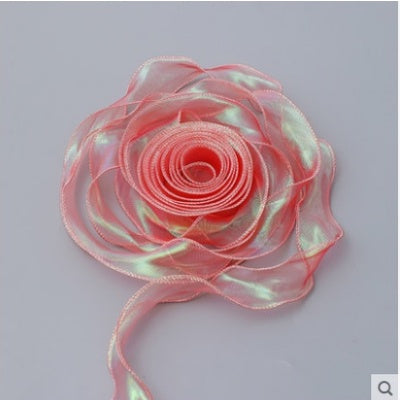 PTA5 HOLOGRAM Pita Korea / Pita Colorful / Pita Kado Bunga Cantik Glossy Warna Warni No Cangkang