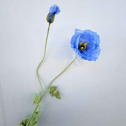 C22 BIGPOPP BUNGA POPPY 105CM ARTIFICIAL BUAH DEKORASI HIAS RUANGAN RUMAH KANTOR STUDIO