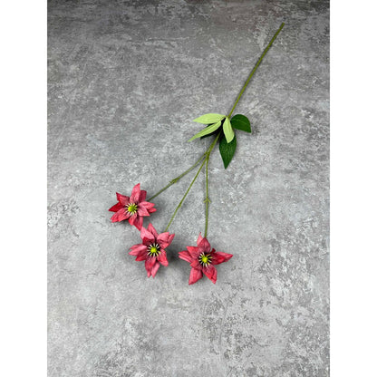 C90 BEAUTY (x3) Bunga Kain Sutra 73CM ARTIFICIAL BUNGA DEKORASI HIAS RUANGAN RUMAH KANTOR STUDIO