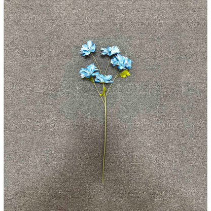 C88 FEAT (x5) Bunga Orchid Kain Sutra 65CM ARTIFICIAL BUNGA DEKORASI HIAS RUANGAN RUMAH KANTOR STUDIO