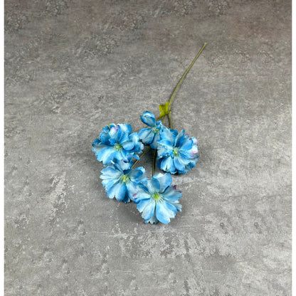 C88 FEAT (x5) Bunga Orchid Kain Sutra 65CM ARTIFICIAL BUNGA DEKORASI HIAS RUANGAN RUMAH KANTOR STUDIO