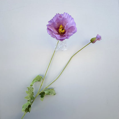 C22 BIGPOPP BUNGA POPPY 105CM ARTIFICIAL BUAH DEKORASI HIAS RUANGAN RUMAH KANTOR STUDIO