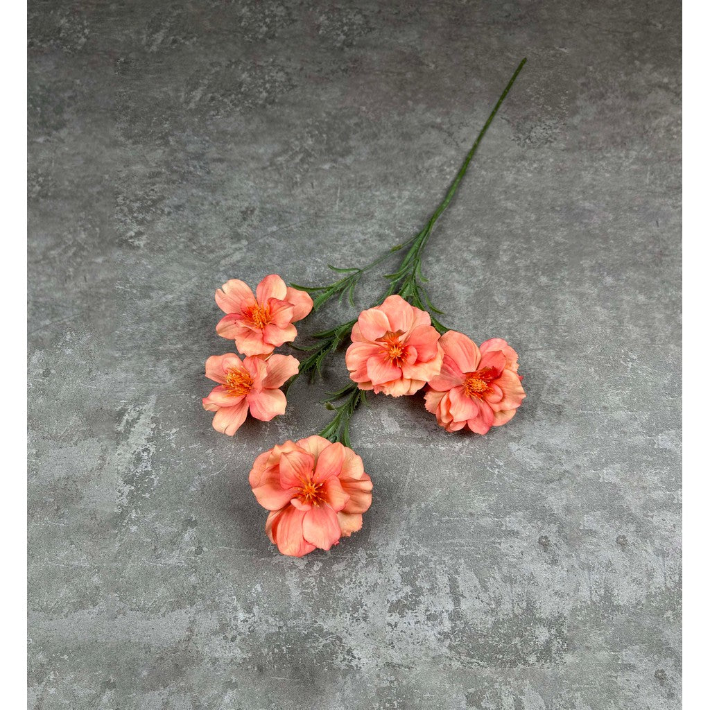 C89 5EMON (x5) Bunga ANEMONE Kain Sutra 80CM ARTIFICIAL BUNGA DEKORASI HIAS RUANGAN RUMAH KANTOR STUDIO