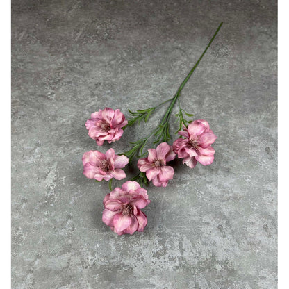 C89 5EMON (x5) Bunga ANEMONE Kain Sutra 80CM ARTIFICIAL BUNGA DEKORASI HIAS RUANGAN RUMAH KANTOR STUDIO