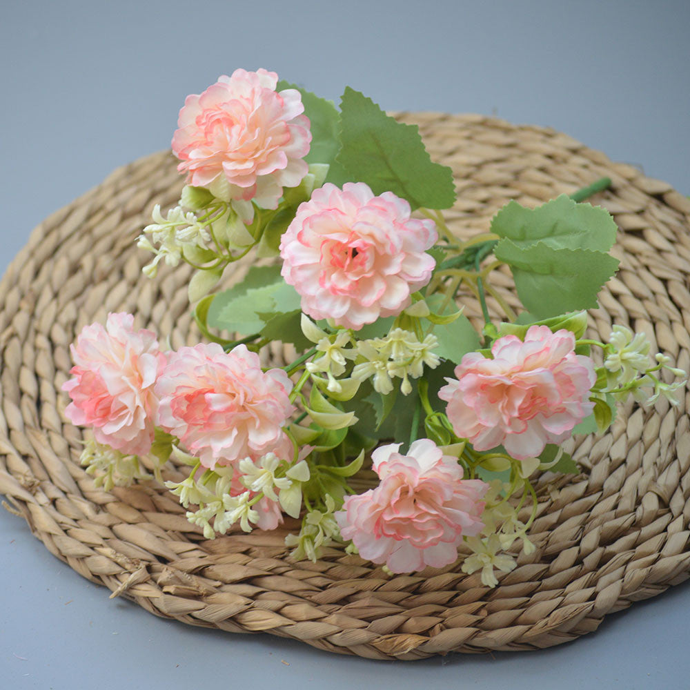 Bouquet bunga P123 AWAN Peony Artifisial Dekorasi Hiasan Seserahan Buket Palsu
