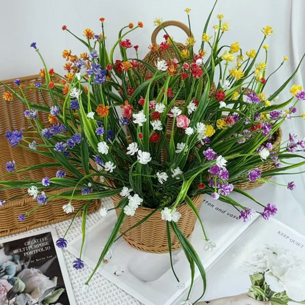 Bouquet bunga BKT 1017 KA'ELIA 7Cbg Bunga Mawar Artifisial Dekorasi Hiasan Seserahan Buket Palsu