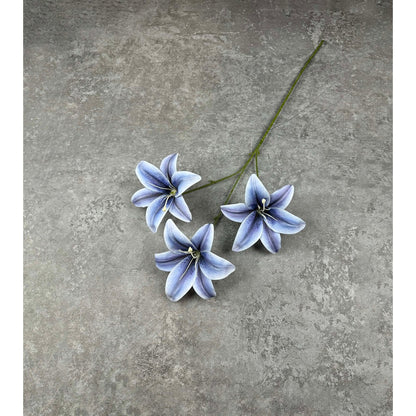 C87 HETTY (x3) Bunga Lily Flower tape 65CM ARTIFICIAL BUNGA DEKORASI HIAS RUANGAN RUMAH KANTOR STUDIO