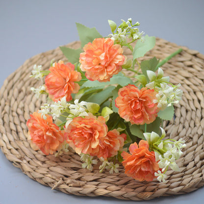 Bouquet bunga P123 AWAN Peony Artifisial Dekorasi Hiasan Seserahan Buket Palsu