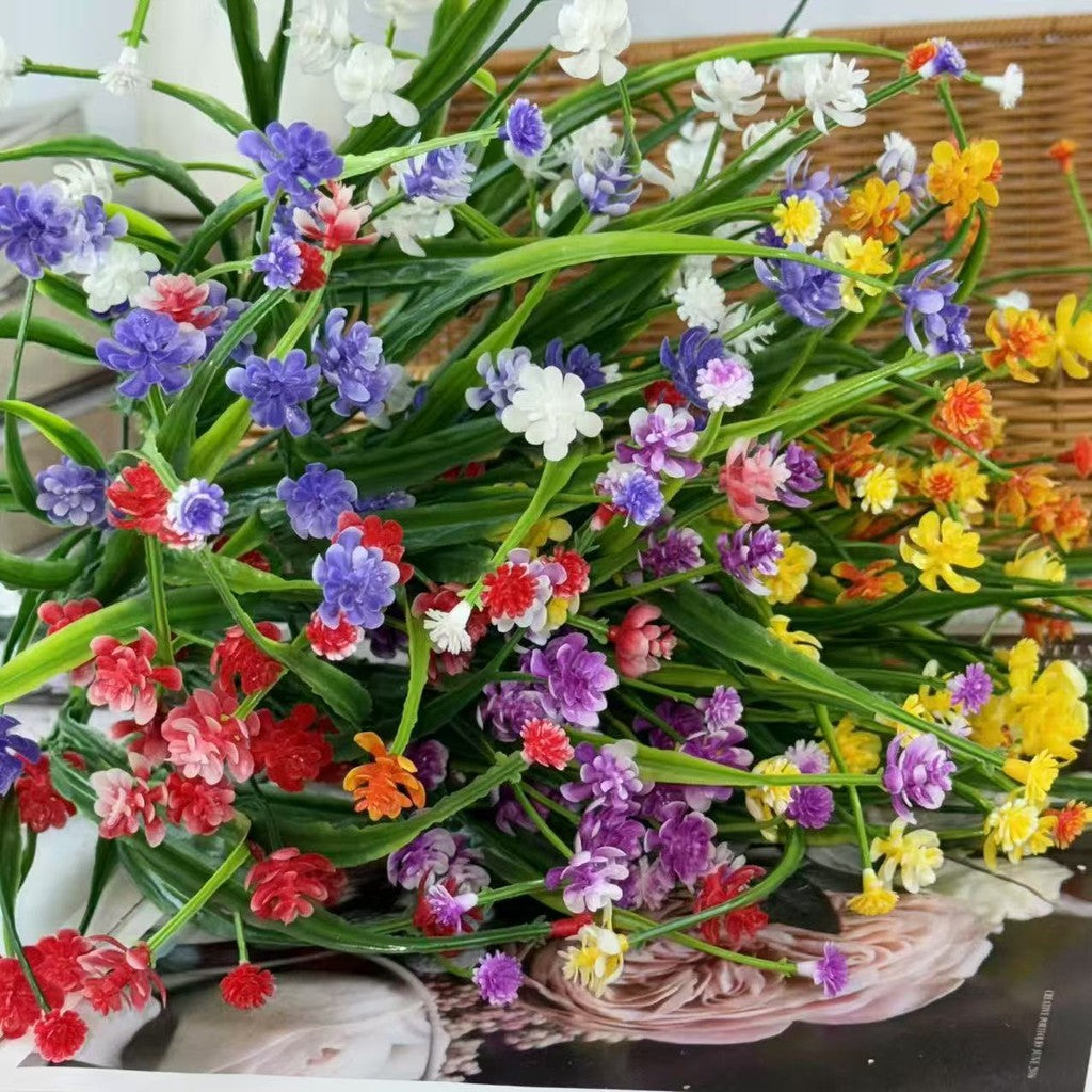Bouquet bunga BKT 1017 KA'ELIA 7Cbg Bunga Mawar Artifisial Dekorasi Hiasan Seserahan Buket Palsu