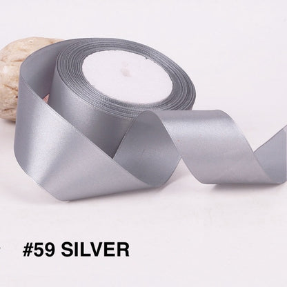 PTA8 SATIN Pita Satin Roll Motif  Setangan Satin dan Transparan Modern Pita Kado 4cm/Pita Dekorasi Buket