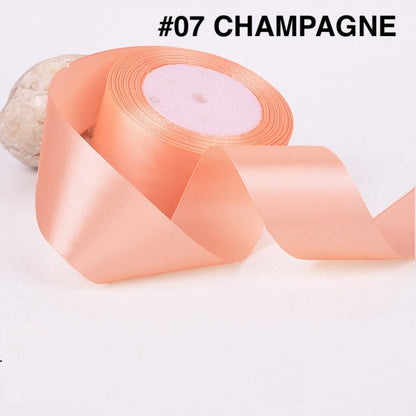 PTA8 SATIN Pita Satin Roll Motif  Setangan Satin dan Transparan Modern Pita Kado 4cm/Pita Dekorasi Buket