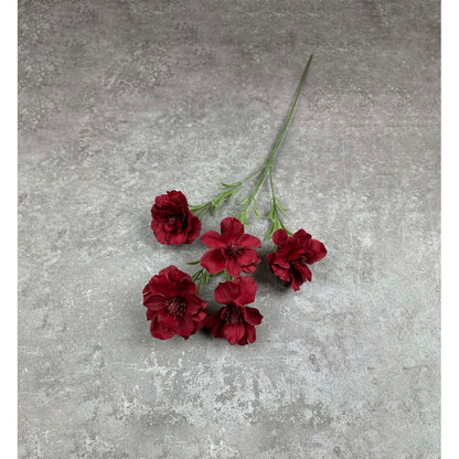 C89 5EMON (x5) Bunga ANEMONE Kain Sutra 80CM ARTIFICIAL BUNGA DEKORASI HIAS RUANGAN RUMAH KANTOR STUDIO