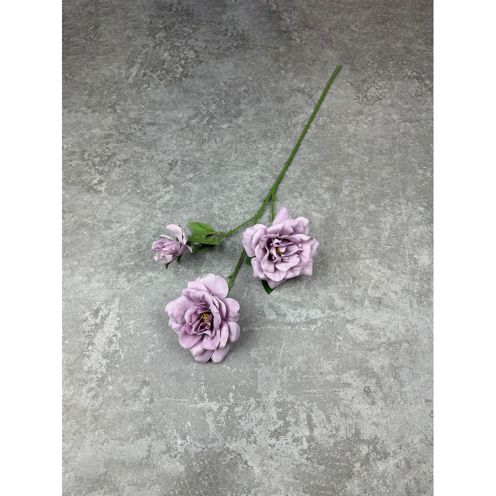 C78 GUI (x3) Bunga Mawar  Kain Sutra 64CM ARTIFICIAL BUNGA DEKORASI HIAS RUANGAN RUMAH KANTOR STUDIO