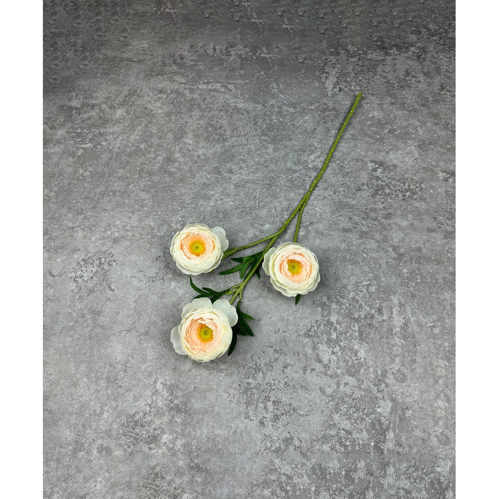 C79 YANG (x3) Bunga Peony  Kain Sutra 65CM ARTIFICIAL BUNGA DEKORASI HIAS RUANGAN RUMAH KANTOR STUDIO