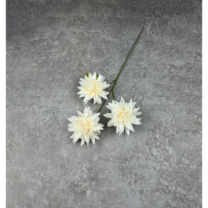 C11 (baru no daun) (x3) ANEMONE 68cm Artificial Bunga Mawar 3 Cabang 3 Kuntum Bunga Palsu Plastik Buatan Imitasi Hias Dekor Buket Bouquet Rumah Pesta/Bunga Hias
