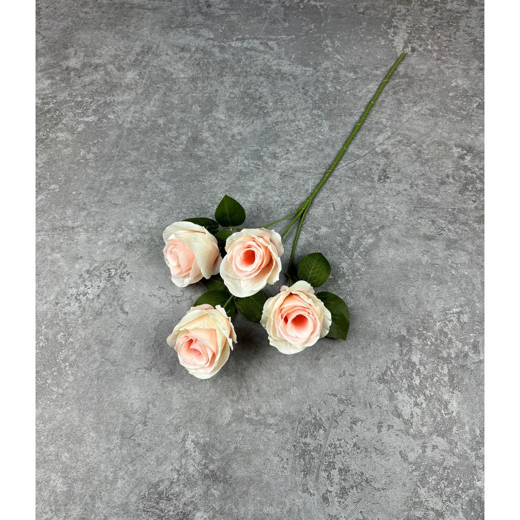 C80 NANA (x4) Bunga Mawar  Kain Sutra 63CM ARTIFICIAL BUNGA DEKORASI HIAS RUANGAN RUMAH KANTOR STUDIO
