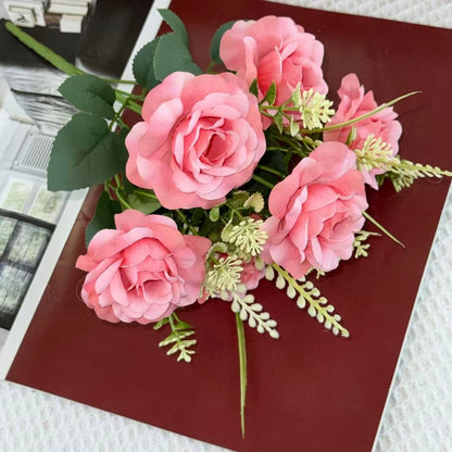 Bouquet bunga BKT 1032 DADEA (x6) 6Cbg Bunga Artifisial Dekorasi Hiasan Seserahan Buket Palsu