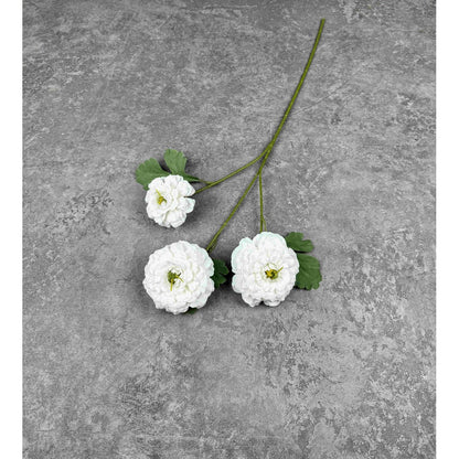 C82 MASNAGA (x3) Bunga Peony Kain Sutra 64CM ARTIFICIAL BUNGA DEKORASI HIAS RUANGAN RUMAH KANTOR STUDIO