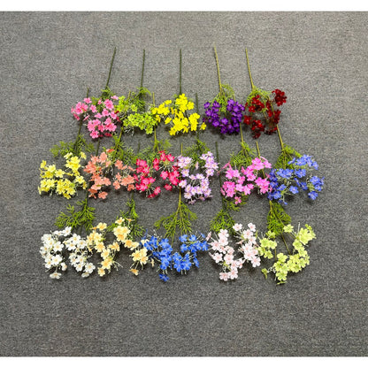 C74 GERANIUM Bunga Geranium  Kain Sutra 60CM ARTIFICIAL BUNGA DEKORASI HIAS RUANGAN RUMAH KANTOR STUDIO