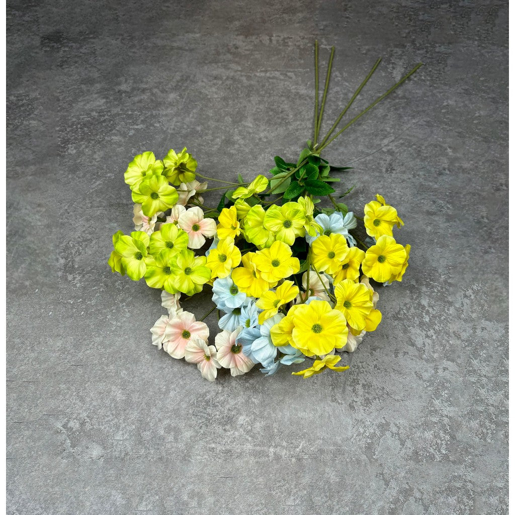 C86 HAIBEGO Bunga Begonia Kain Sutra 80CM ARTIFICIAL BUNGA DEKORASI HIAS RUANGAN RUMAH KANTOR STUDIO