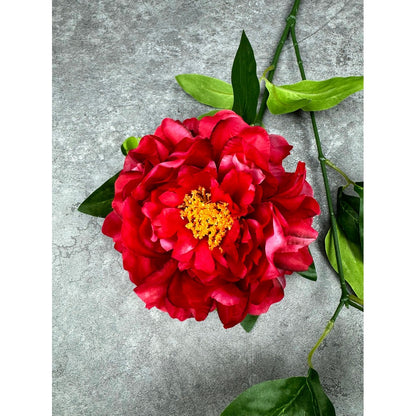C59 ONI - ONI (x2) Bunga Peony Kain Sutra 68CM ARTIFICIAL BUNGA DEKORASI HIAS RUANGAN RUMAH KANTOR STUDIO