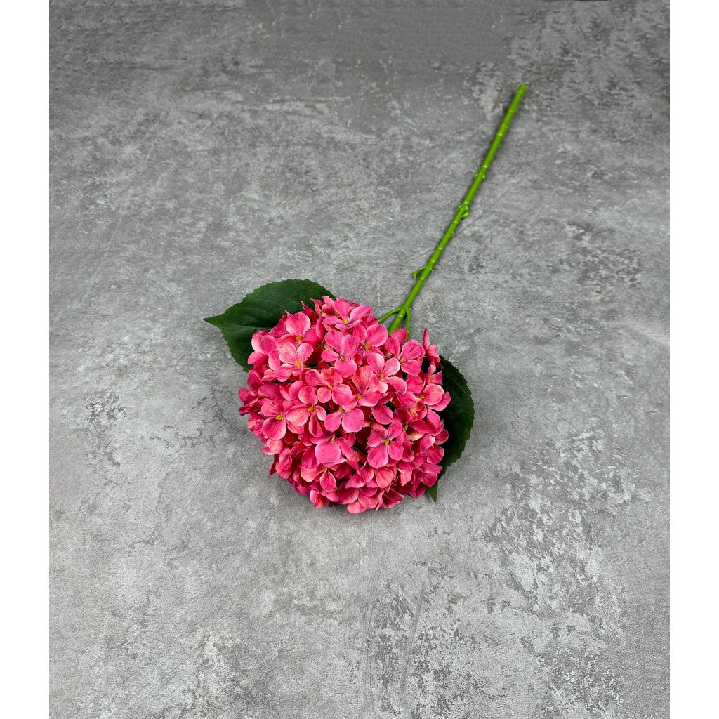 C64 ANANSIA (x1) Bunga Hydra Hortensia Kain Sutra 3D 62CM ARTIFICIAL BUNGA DEKORASI HIAS RUANGAN RUMAH KANTOR STUDIO