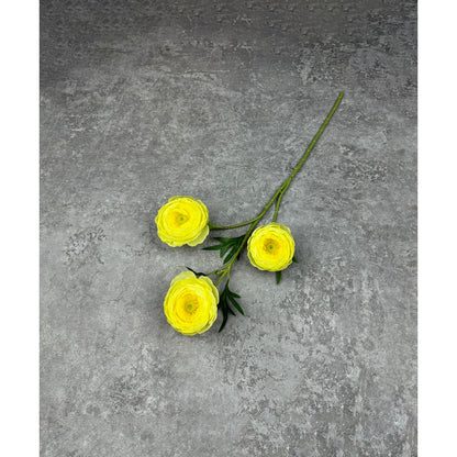 C79 YANG (x3) Bunga Peony  Kain Sutra 65CM ARTIFICIAL BUNGA DEKORASI HIAS RUANGAN RUMAH KANTOR STUDIO