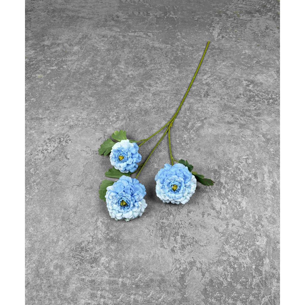 C82 MASNAGA (x3) Bunga Peony Kain Sutra 64CM ARTIFICIAL BUNGA DEKORASI HIAS RUANGAN RUMAH KANTOR STUDIO