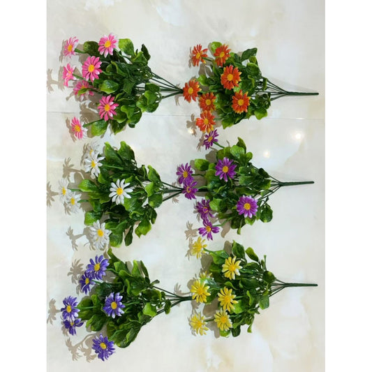 Bouquet bunga BKT 1026 KAMOMI 7Cbg Bunga Matahari Artifisial Dekorasi Hiasan Seserahan Buket Palsu