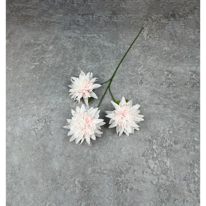 C11 (baru no daun) (x3) ANEMONE 68cm Artificial Bunga Mawar 3 Cabang 3 Kuntum Bunga Palsu Plastik Buatan Imitasi Hias Dekor Buket Bouquet Rumah Pesta/Bunga Hias