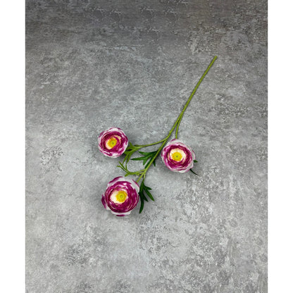 C79 YANG (x3) Bunga Peony  Kain Sutra 65CM ARTIFICIAL BUNGA DEKORASI HIAS RUANGAN RUMAH KANTOR STUDIO