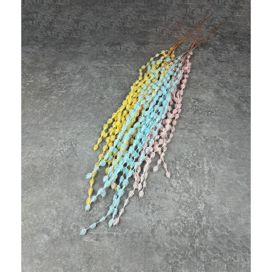 C68 LOVE LIES Bunga Amarantus PLASTIK 90CM ARTIFICIAL BUNGA DEKORASI HIAS RUANGAN RUMAH KANTOR STUDIO