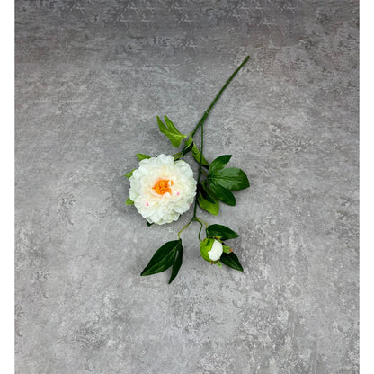 C59 ONI - ONI (x2) Bunga Peony Kain Sutra 68CM ARTIFICIAL BUNGA DEKORASI HIAS RUANGAN RUMAH KANTOR STUDIO