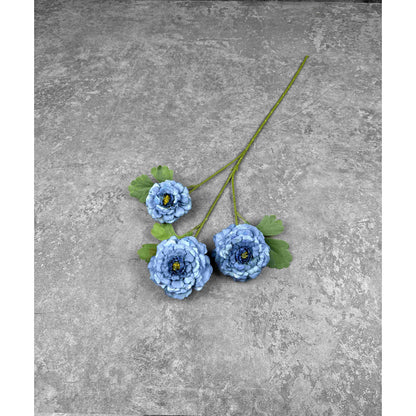 C82 MASNAGA (x3) Bunga Peony Kain Sutra 64CM ARTIFICIAL BUNGA DEKORASI HIAS RUANGAN RUMAH KANTOR STUDIO