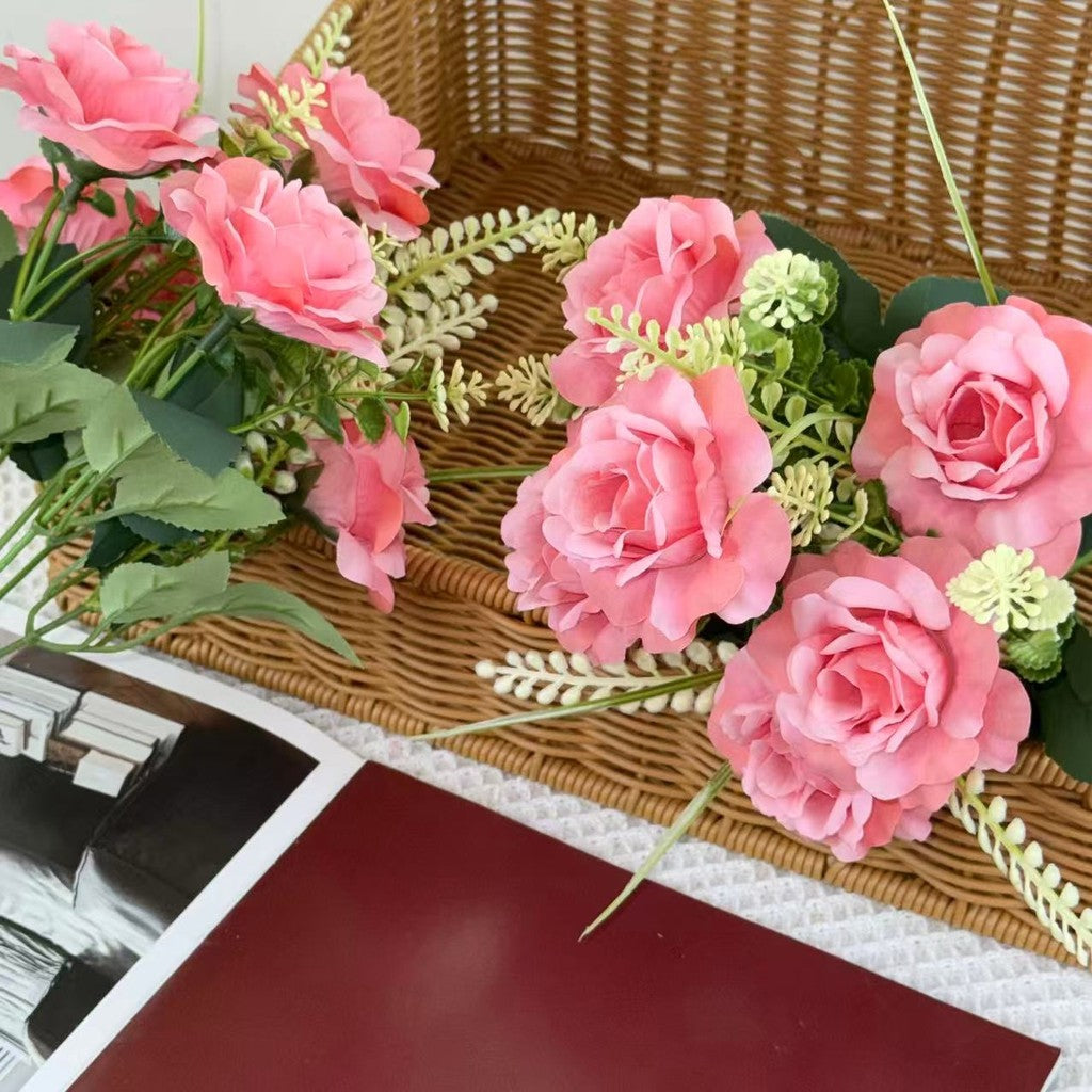 Bouquet bunga BKT 1032 DADEA (x6) 6Cbg Bunga Artifisial Dekorasi Hiasan Seserahan Buket Palsu
