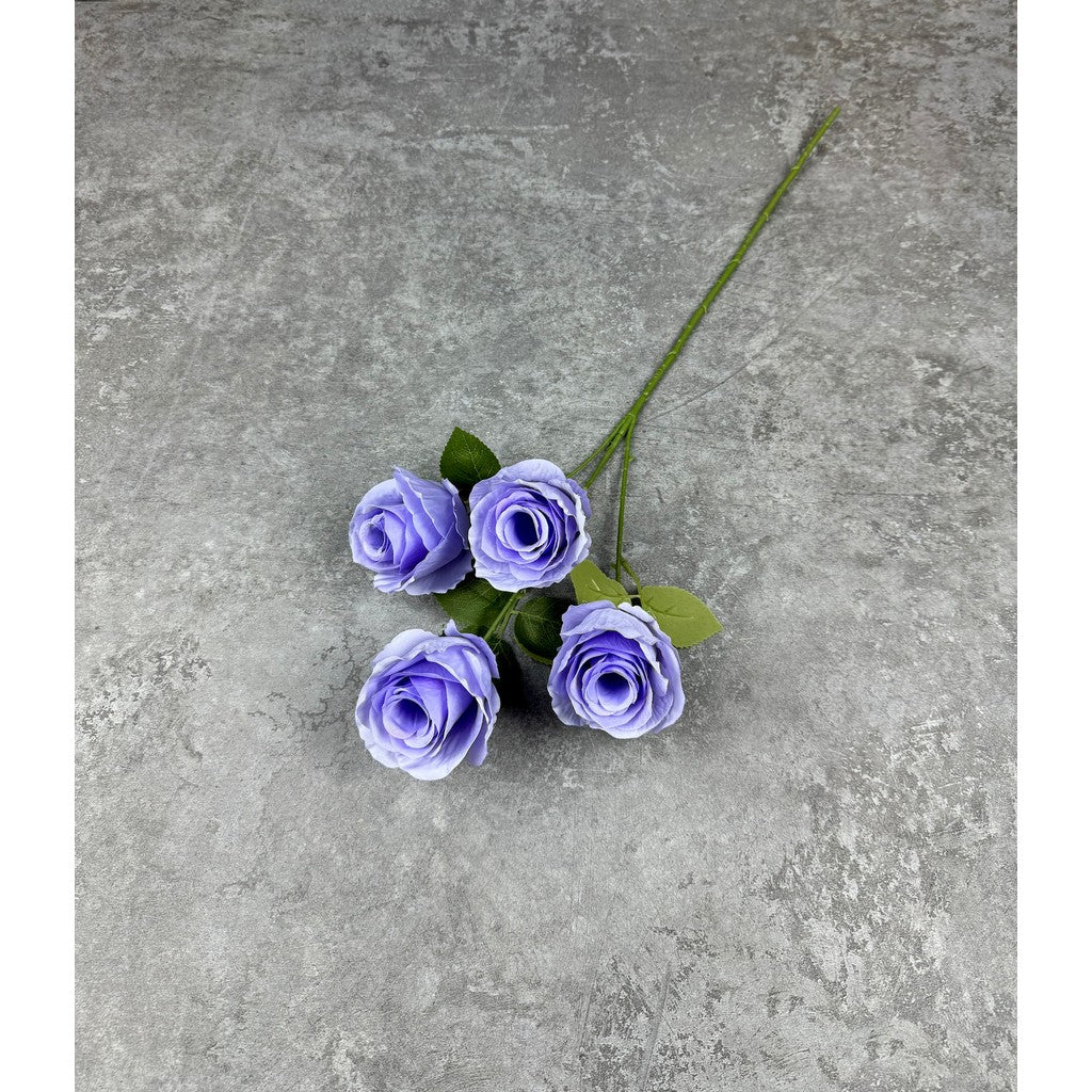 C80 NANA (x4) Bunga Mawar  Kain Sutra 63CM ARTIFICIAL BUNGA DEKORASI HIAS RUANGAN RUMAH KANTOR STUDIO