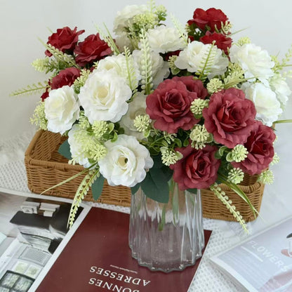 Bouquet bunga BKT 1032 DADEA (x6) 6Cbg Bunga Artifisial Dekorasi Hiasan Seserahan Buket Palsu