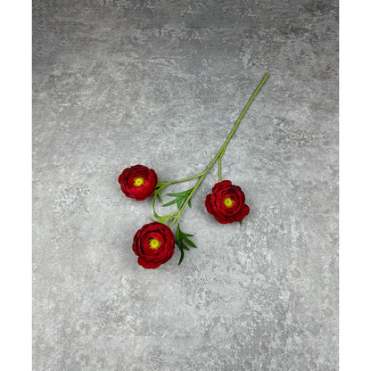 C79 YANG (x3) Bunga Peony  Kain Sutra 65CM ARTIFICIAL BUNGA DEKORASI HIAS RUANGAN RUMAH KANTOR STUDIO