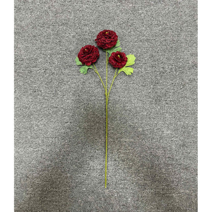 C82 MASNAGA (x3) Bunga Peony Kain Sutra 64CM ARTIFICIAL BUNGA DEKORASI HIAS RUANGAN RUMAH KANTOR STUDIO