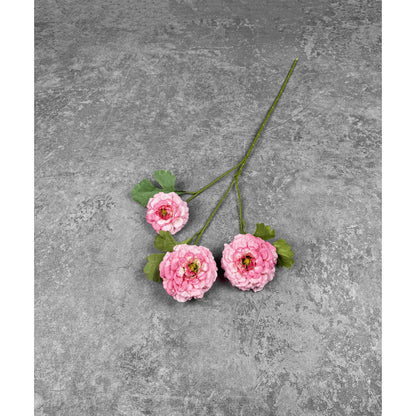 C82 MASNAGA (x3) Bunga Peony Kain Sutra 64CM ARTIFICIAL BUNGA DEKORASI HIAS RUANGAN RUMAH KANTOR STUDIO