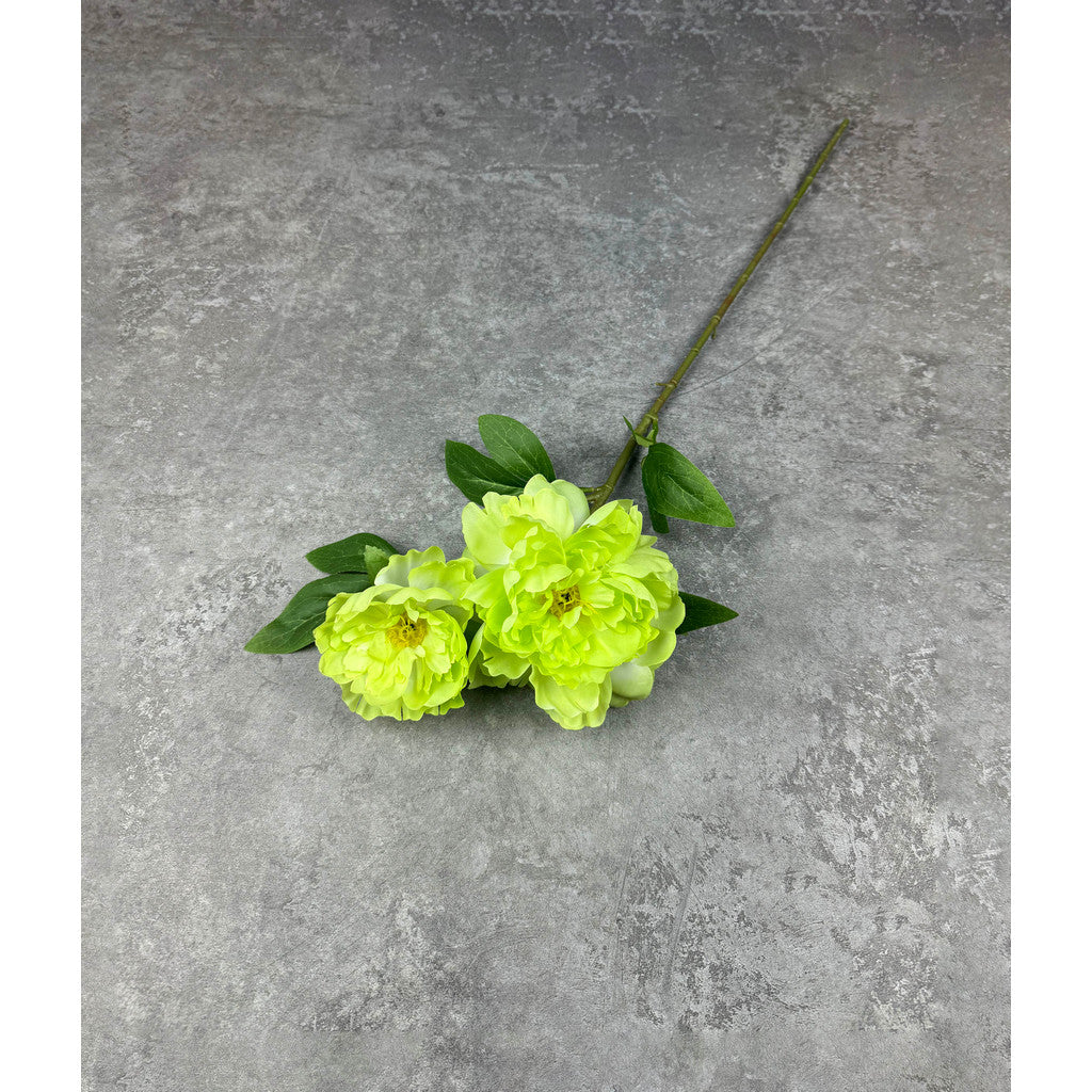 C76 OSDUA (x2) Bunga Peony Kain Sutra 75CM ARTIFICIAL BUNGA DEKORASI HIAS RUANGAN RUMAH KANTOR STUDIO