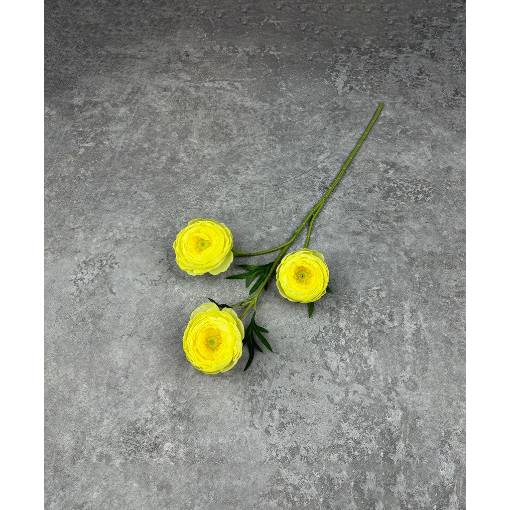 C79 YANG (x3) Bunga Peony  Kain Sutra 65CM ARTIFICIAL BUNGA DEKORASI HIAS RUANGAN RUMAH KANTOR STUDIO