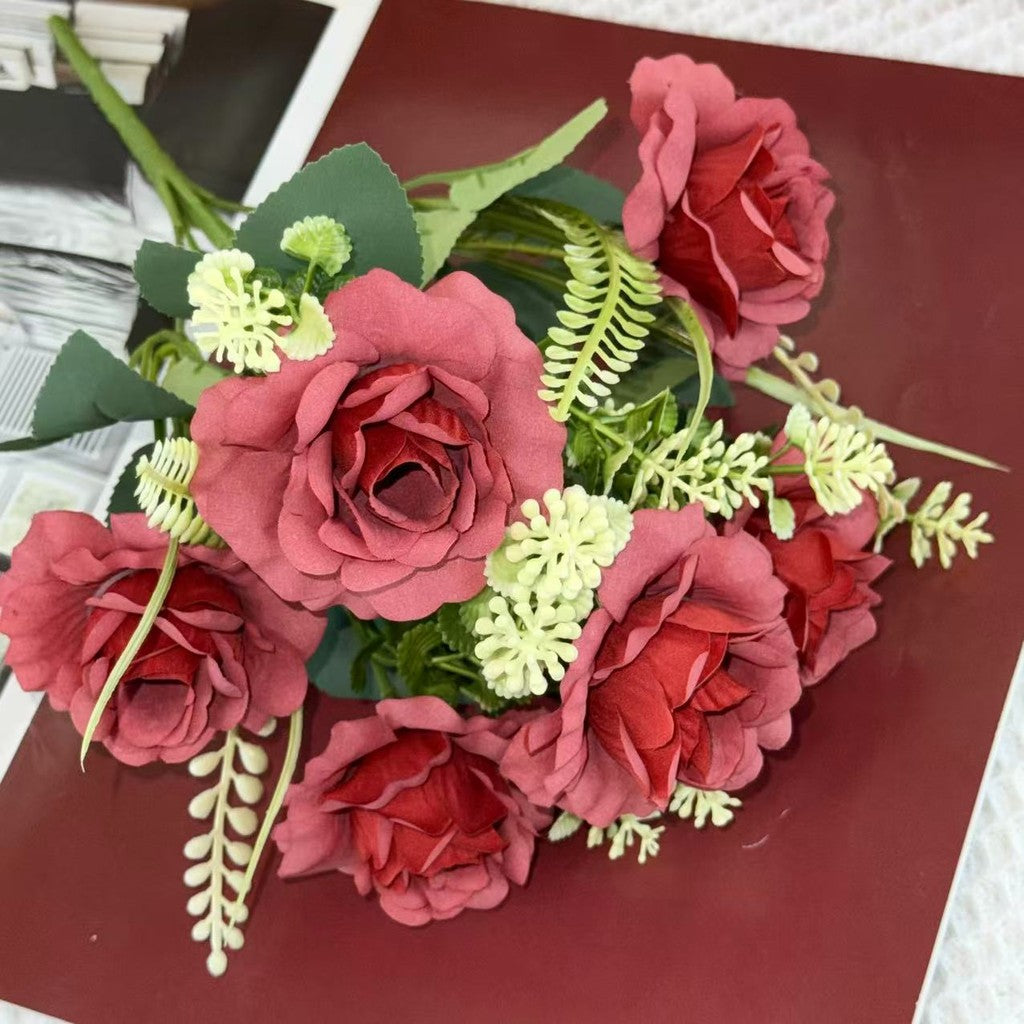 Bouquet bunga BKT 1032 DADEA (x6) 6Cbg Bunga Artifisial Dekorasi Hiasan Seserahan Buket Palsu