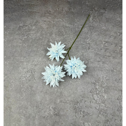 C11 (baru no daun) (x3) ANEMONE 68cm Artificial Bunga Mawar 3 Cabang 3 Kuntum Bunga Palsu Plastik Buatan Imitasi Hias Dekor Buket Bouquet Rumah Pesta/Bunga Hias