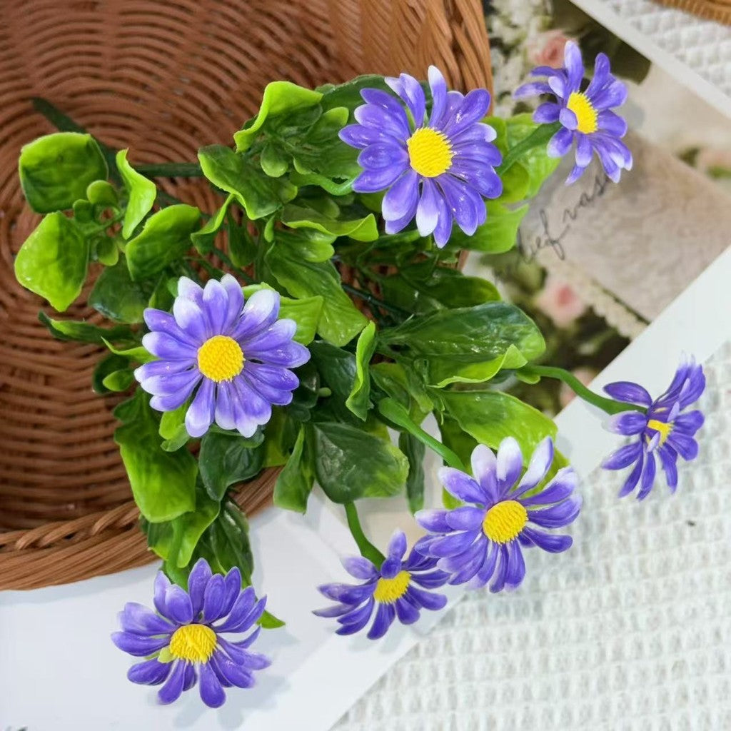 Bouquet bunga BKT 1026 KAMOMI 7Cbg Bunga Matahari Artifisial Dekorasi Hiasan Seserahan Buket Palsu