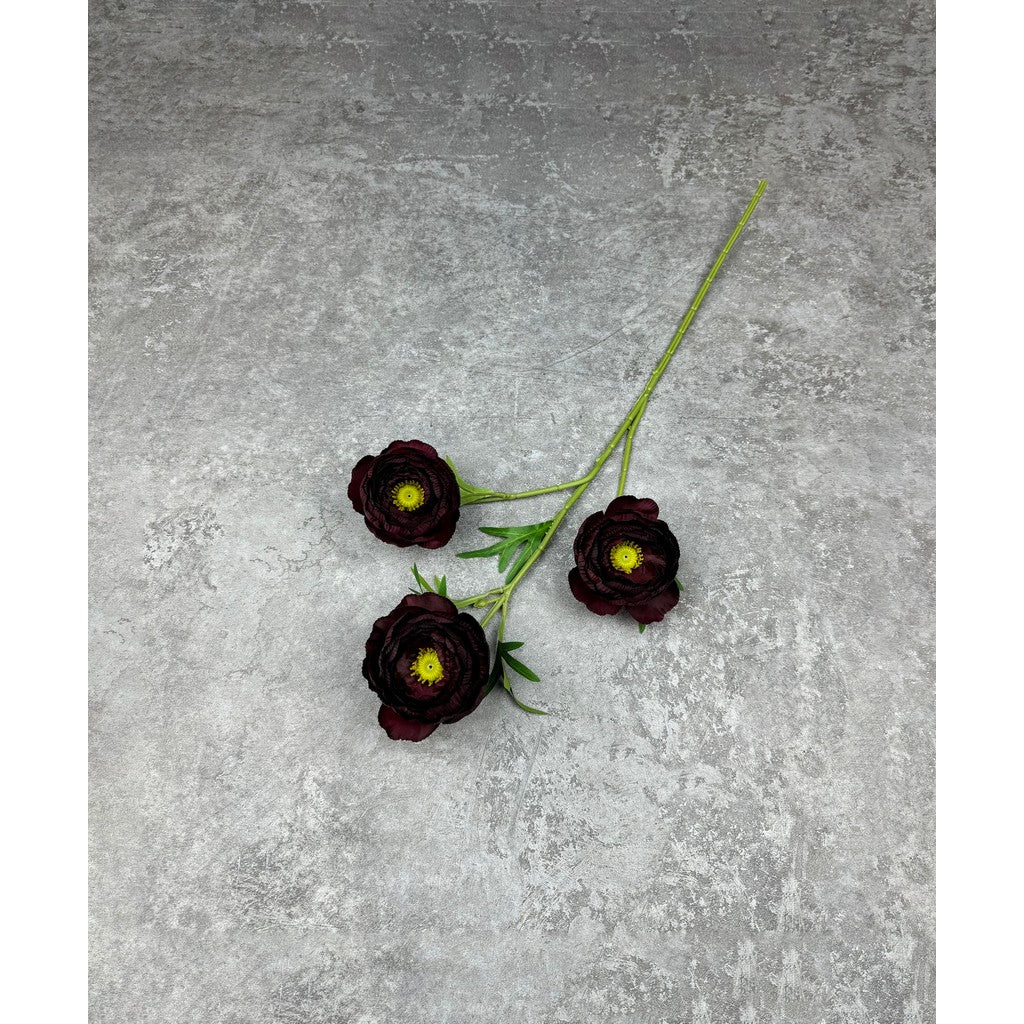 C79 YANG (x3) Bunga Peony  Kain Sutra 65CM ARTIFICIAL BUNGA DEKORASI HIAS RUANGAN RUMAH KANTOR STUDIO