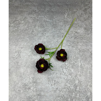 C79 YANG (x3) Bunga Peony  Kain Sutra 65CM ARTIFICIAL BUNGA DEKORASI HIAS RUANGAN RUMAH KANTOR STUDIO
